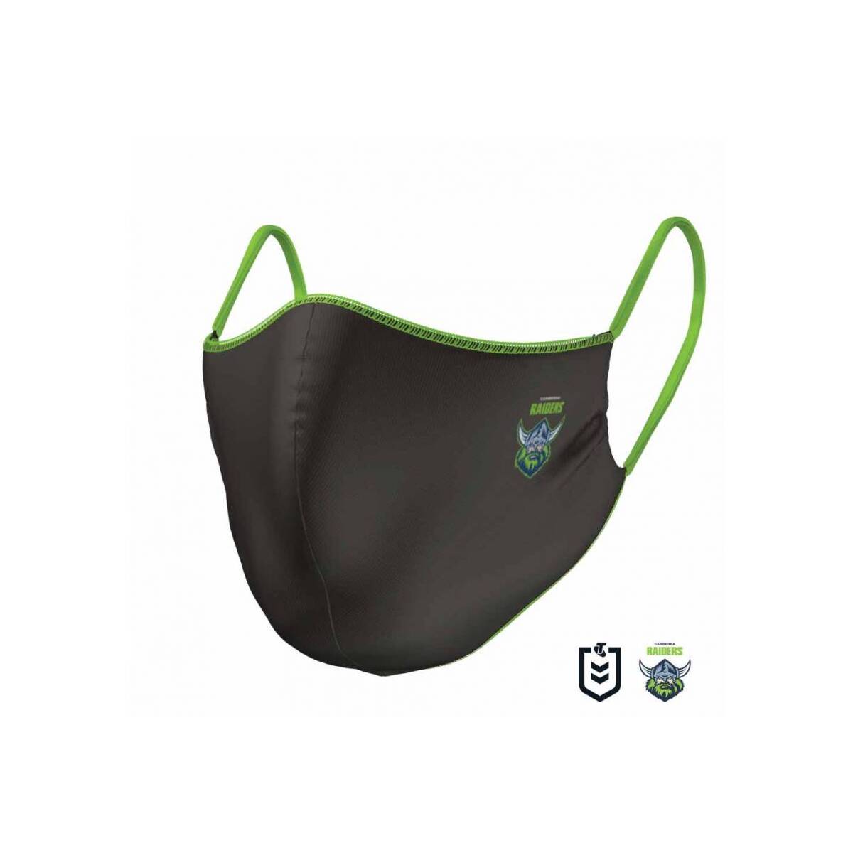 Canberra Raiders Face Mask Adult Small1