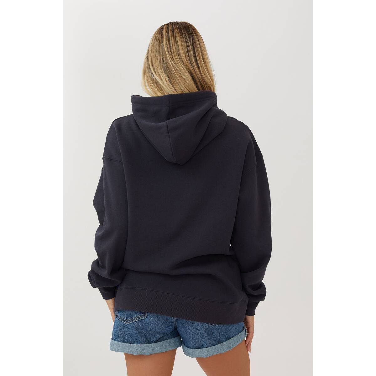 NRL Womens Oversized Boucle Embroidered Club Hoodie2