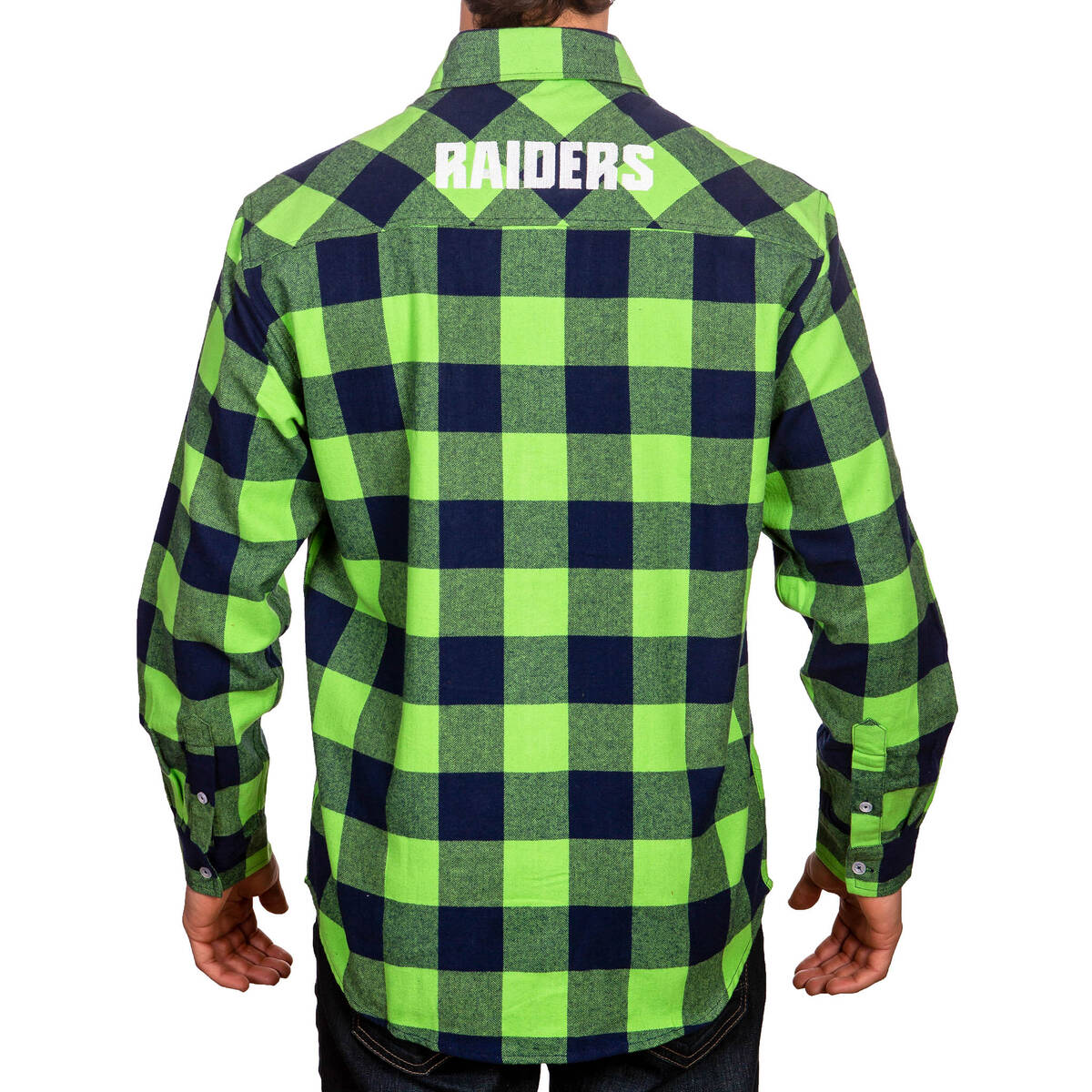 Raiders Lumberjack Flannel Shirt1